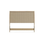 Tête de lit Signature Design by Ashley Cielden marron avec 2 tables de chevet