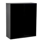 Meuble Haut mural 36 x 36 - Double porte - Gris - 36 x 36 x 12