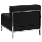 Fauteuil central contemporain en LeatherSoft – 71,1 cm (L) x 73 cm (P) x 69,2 cm (H)
