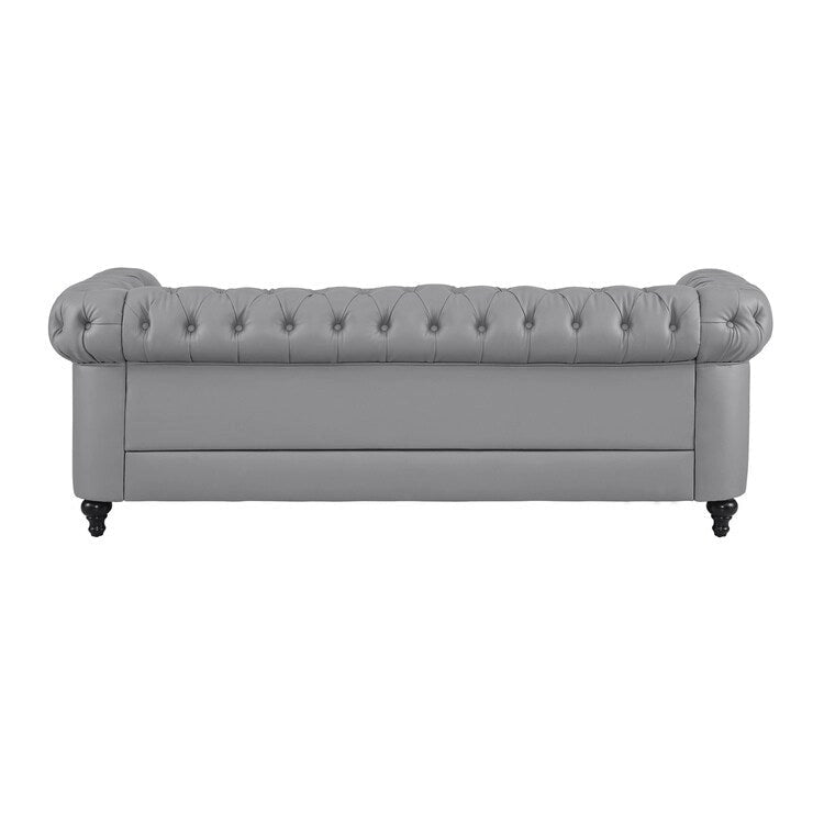 Canapé Chesterfield Emery, Confort Luxueux pour Salons Chaleureux, Canapé Moderne du Milieu du Siècle, Élégance & Sérénité, Canapé 3 Places