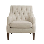 Fauteuil d'appoint capitonné pour salon, chambre, studio, chaises de salon confortables pour la lecture