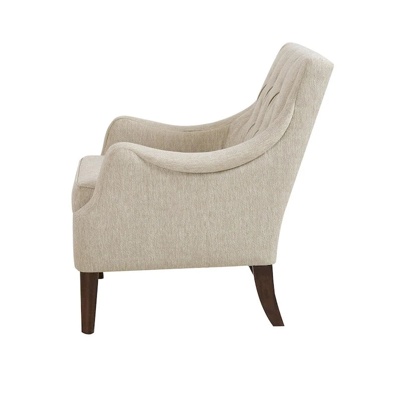 Fauteuil d'appoint capitonné pour salon, chambre, studio, chaises de salon confortables pour la lecture