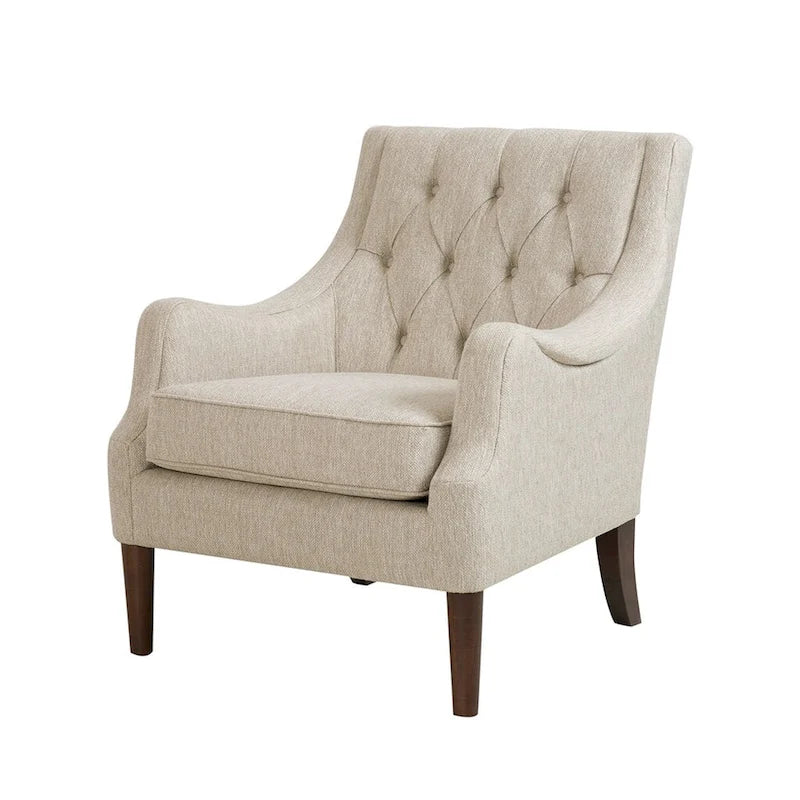 Fauteuil d'appoint capitonné pour salon, chambre, studio, chaises de salon confortables pour la lecture