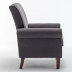Fauteuil Kentin Velours