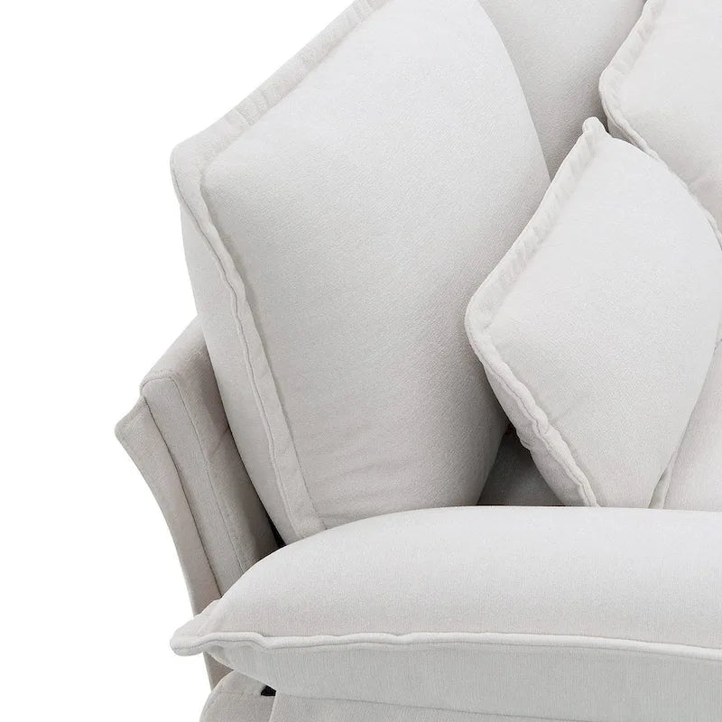 Canapé d'angle en U 6 places, convertible avec coussins lombaires pour salon, appartement