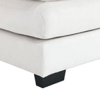 Canapé d'angle en U 6 places, convertible avec coussins lombaires pour salon, appartement