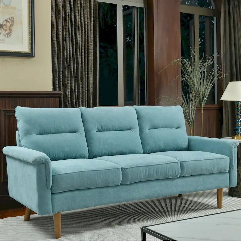 Canapé d'intérieur OVIOS Fluffy Cushion avec pieds en bois