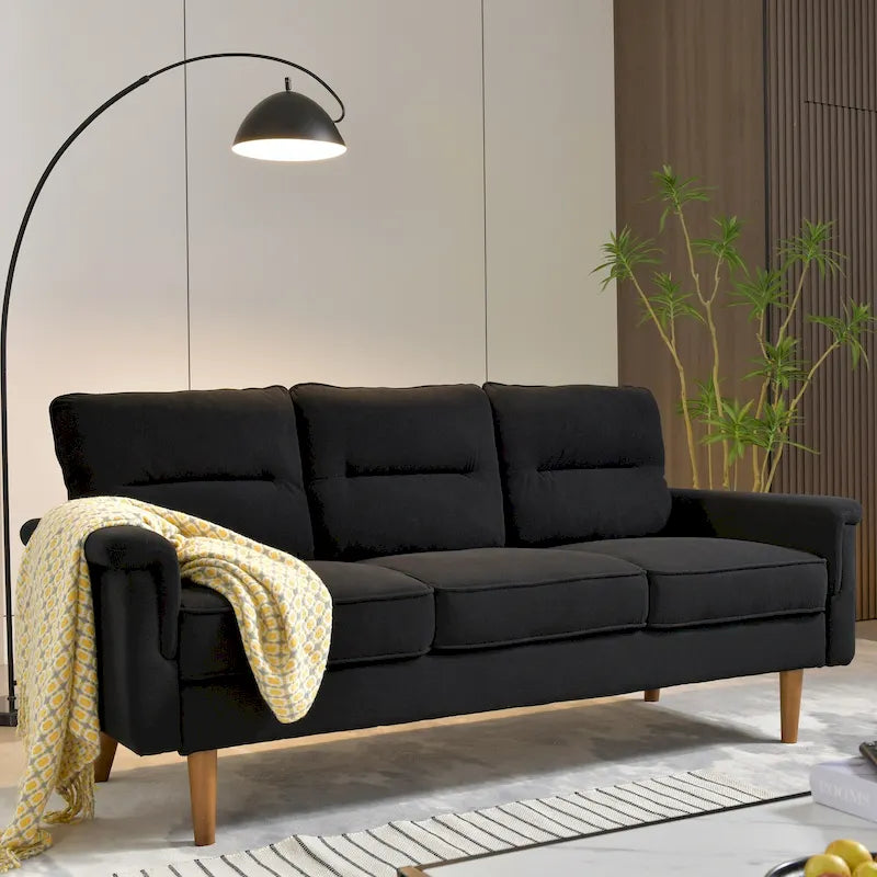 Canapé d'intérieur OVIOS Fluffy Cushion avec pieds en bois
