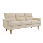 Canapé d'intérieur OVIOS Fluffy Cushion avec pieds en bois