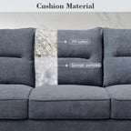 Canapé d'intérieur OVIOS Fluffy Cushion avec pieds en bois
