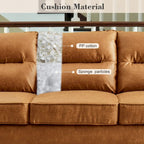 Canapé d'intérieur OVIOS Fluffy Cushion avec pieds en bois