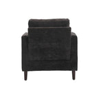 Fauteuil en bois, Chaise longue d'appoint moderne pour salon