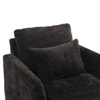 Fauteuil en bois, Chaise longue d'appoint moderne pour salon