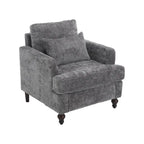 Fauteuil en bois, Chaise longue d'appoint moderne pour salon