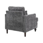 Fauteuil en bois, Chaise longue d'appoint moderne pour salon