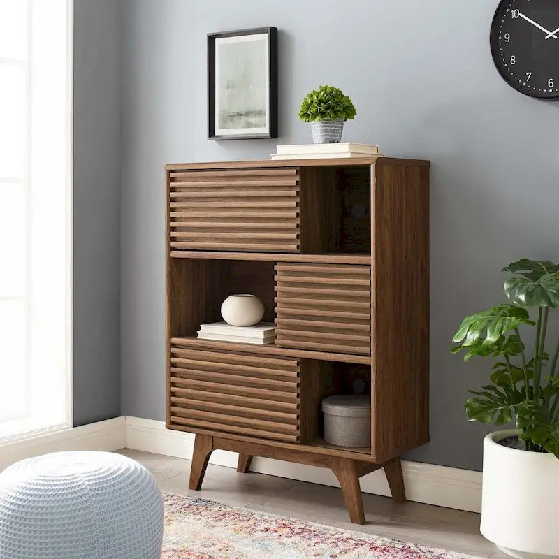 Carson Carrington Juansbo Three-tier Display Storage Cabinet Stand