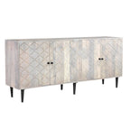 Buffet à 4 portes Caden Wave en bois