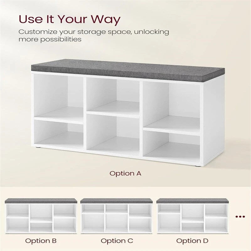 Organisateur de rangement pour chaussures - 11,8P x 34,2L x 18,9H