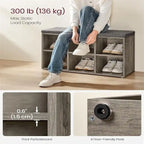 Organisateur de rangement pour chaussures - 11,8P x 34,2L x 18,9H
