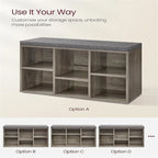 Organisateur de rangement pour chaussures - 11,8P x 34,2L x 18,9H