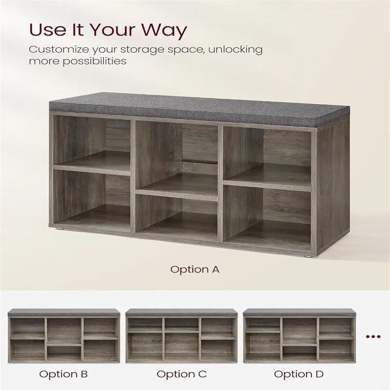 Organisateur de rangement pour chaussures - 11,8P x 34,2L x 18,9H