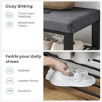 Étagère à chaussures à 3 niveaux pour entrée - 12,2P x 31,9L x 19,3H
