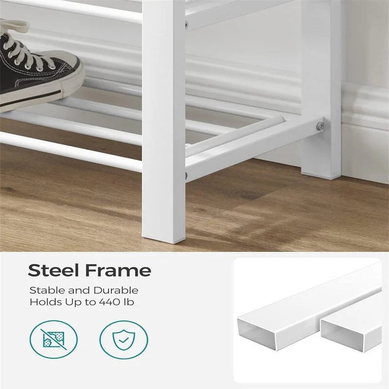 Étagère à chaussures à 3 niveaux pour entrée - 12,2P x 31,9L x 19,3H