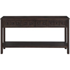 Console d'entrée rustique avec rangement