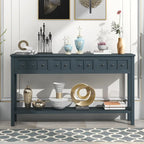 Console d'entrée rustique avec rangement