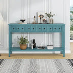 Console d'entrée rustique avec rangement