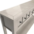 Console d'entrée rustique avec rangement