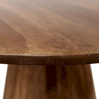 Table de salle à manger Chelsea 40 en bois de manguier, marron moyen