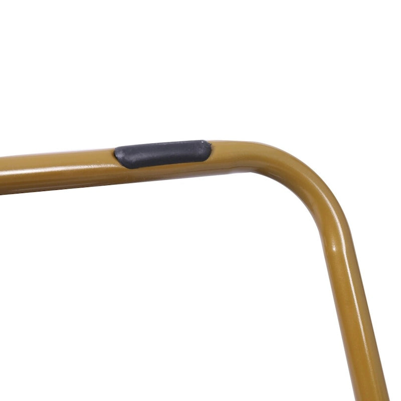 Fauteuil soucoupe surdimensionné pliable en fausse fourrure avec cadre en acier - S.O.
