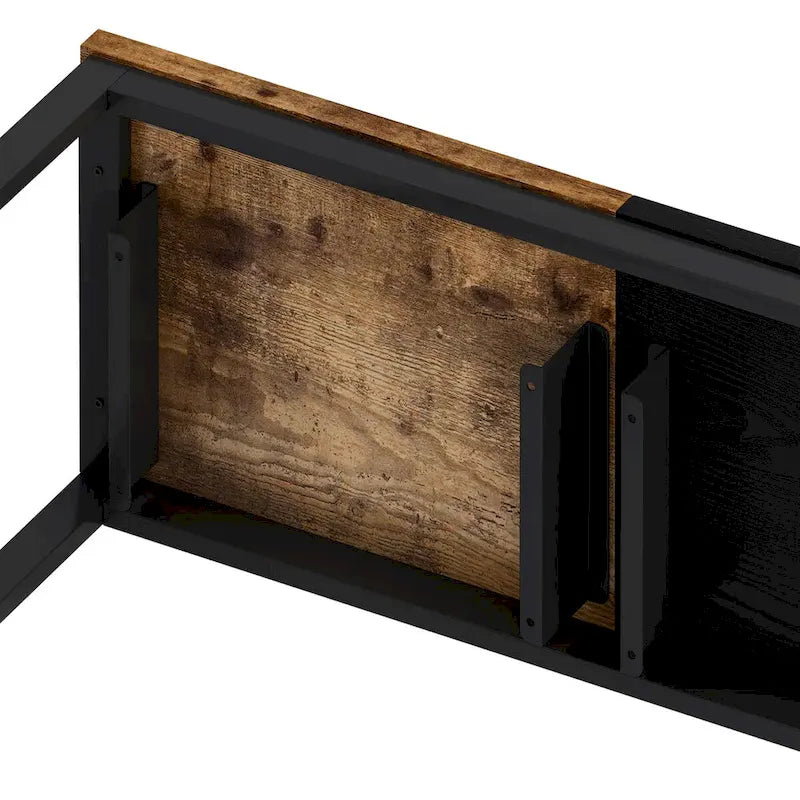 Longue table à manger