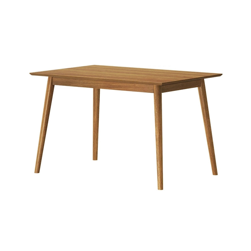 Table à manger moderne du milieu du siècle avec plateau et poutres - 48
