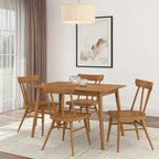 Table à manger moderne du milieu du siècle avec plateau et poutres - 48