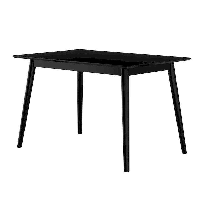 Table à manger moderne du milieu du siècle avec plateau et poutres - 48