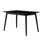 Table à manger moderne du milieu du siècle avec plateau et poutres - 48