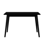 Table à manger moderne du milieu du siècle avec plateau et poutres - 48