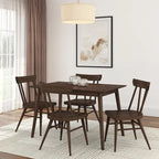 Table à manger moderne du milieu du siècle avec plateau et poutres - 48