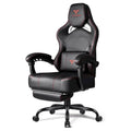 Chaise de jeu BOSSIN grande taille 400 lb avec repose-pieds, chaise de jeu vidéo ergonomique pour adultes avec appuie-tête et oreiller lombaire