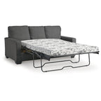 Canapé-lit Signature Design by Ashley Rannis, couleur étain, 76 larg. x 40 prof. x 39 haut.