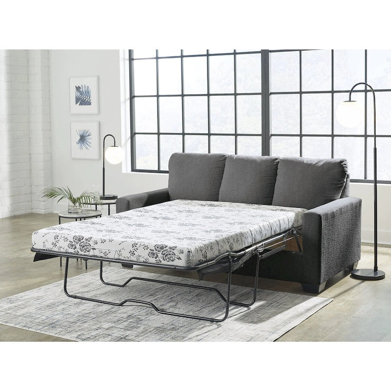 Canapé-lit Signature Design by Ashley Rannis, couleur étain, 76 larg. x 40 prof. x 39 haut.