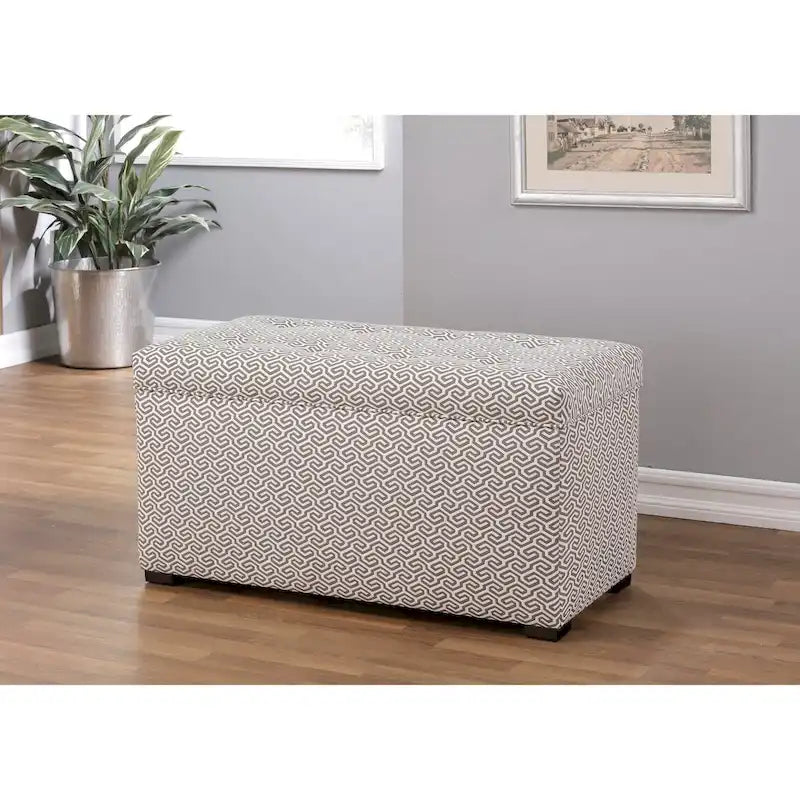 Banc de rangement Angela pour salon de transition