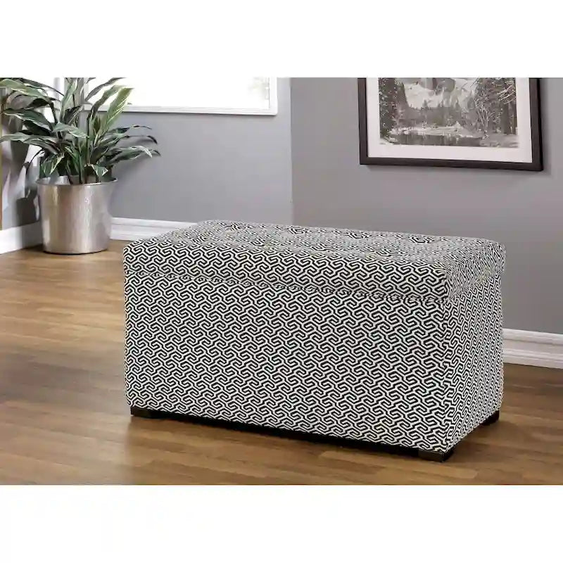 Banc de rangement Angela pour salon de transition