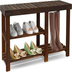 Banc à chaussures pour entrée - 33,5P x 11,02L x 17,7H