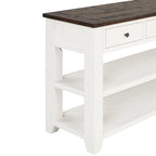 Table de canapé moderne en bois massif