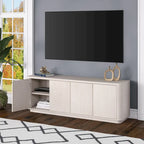 Meuble TV rectangulaire Plympton pour téléviseurs jusqu'à 75 po - 68 po de large