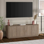 Meuble TV rectangulaire Plympton pour téléviseurs jusqu'à 75 po - 68 po de large