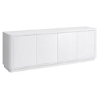 Meuble TV rectangulaire Plympton pour téléviseurs jusqu'à 75 po - 68 po de large